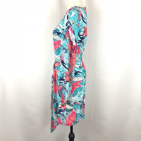 LILY PULITZER | X Marks the Spot Connie Dress - Picture 3 of 8